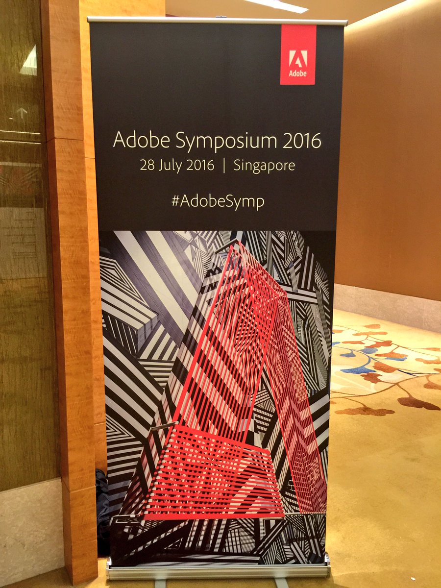 Attending #AdobeSymp