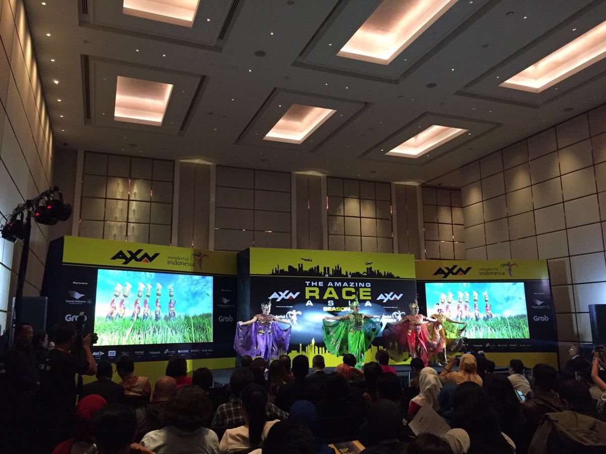 KemenPariwisata's tweet photo. Menpar @ir_ariefyahya hadiri Press Conference The Amazing Race Asia Season 5 di Fairmont Hotel Jakarta. 28/07/16 https://t.co/lSHErIC6fR