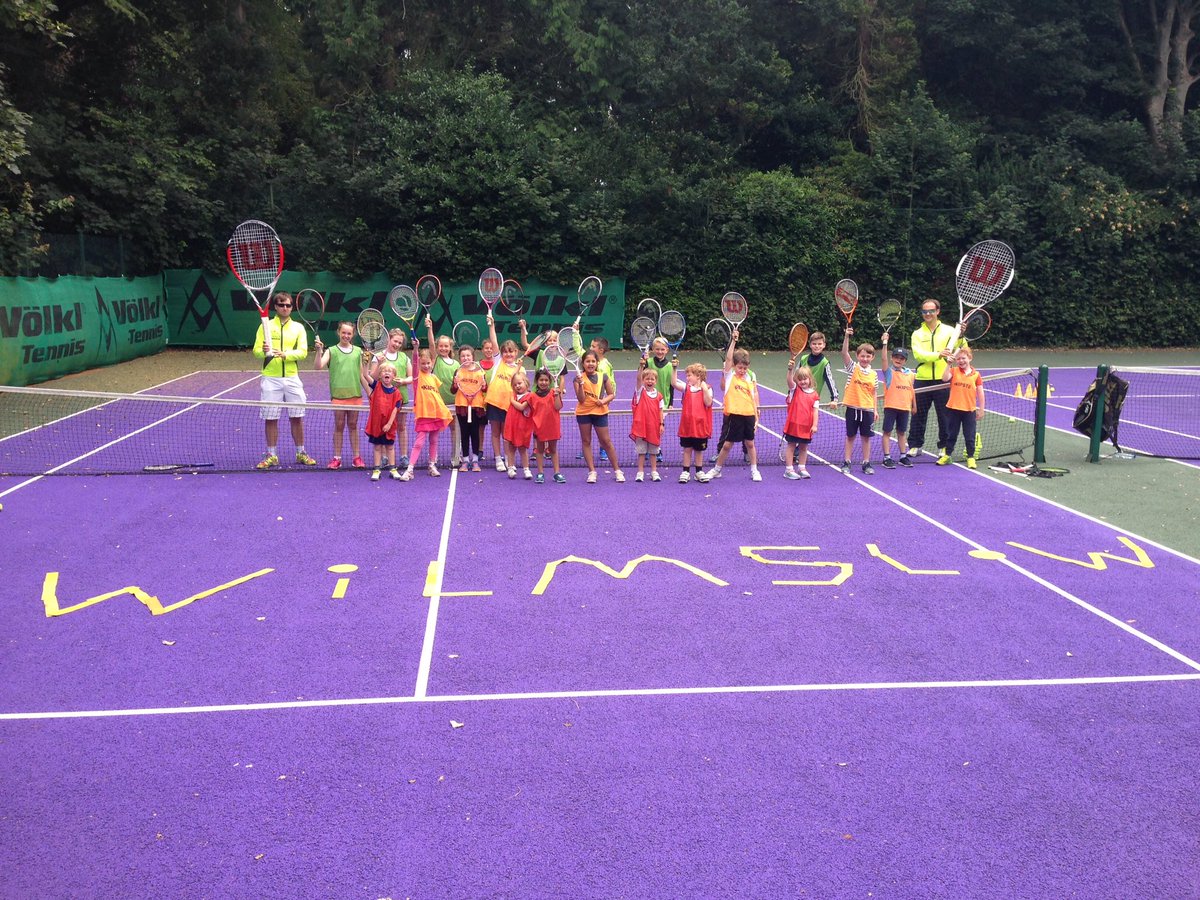 Children are loving the summer camps 2016 and New purple courts <a href="/PownallParkLTC/">Pownall Park Tennis</a> #wilmslow #GetInspired #Cheshire
