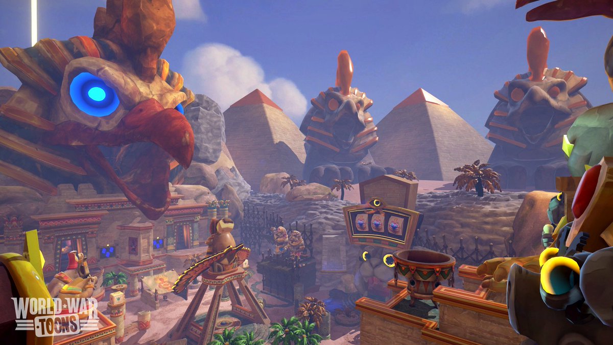PlayStation's tweet photo. Cartoony FPS World War Toons arrives on PS VR October 13. New multiplayer level revealed: https://t.co/ORNIF7IyqV https://t.co/guXtK8jEk9