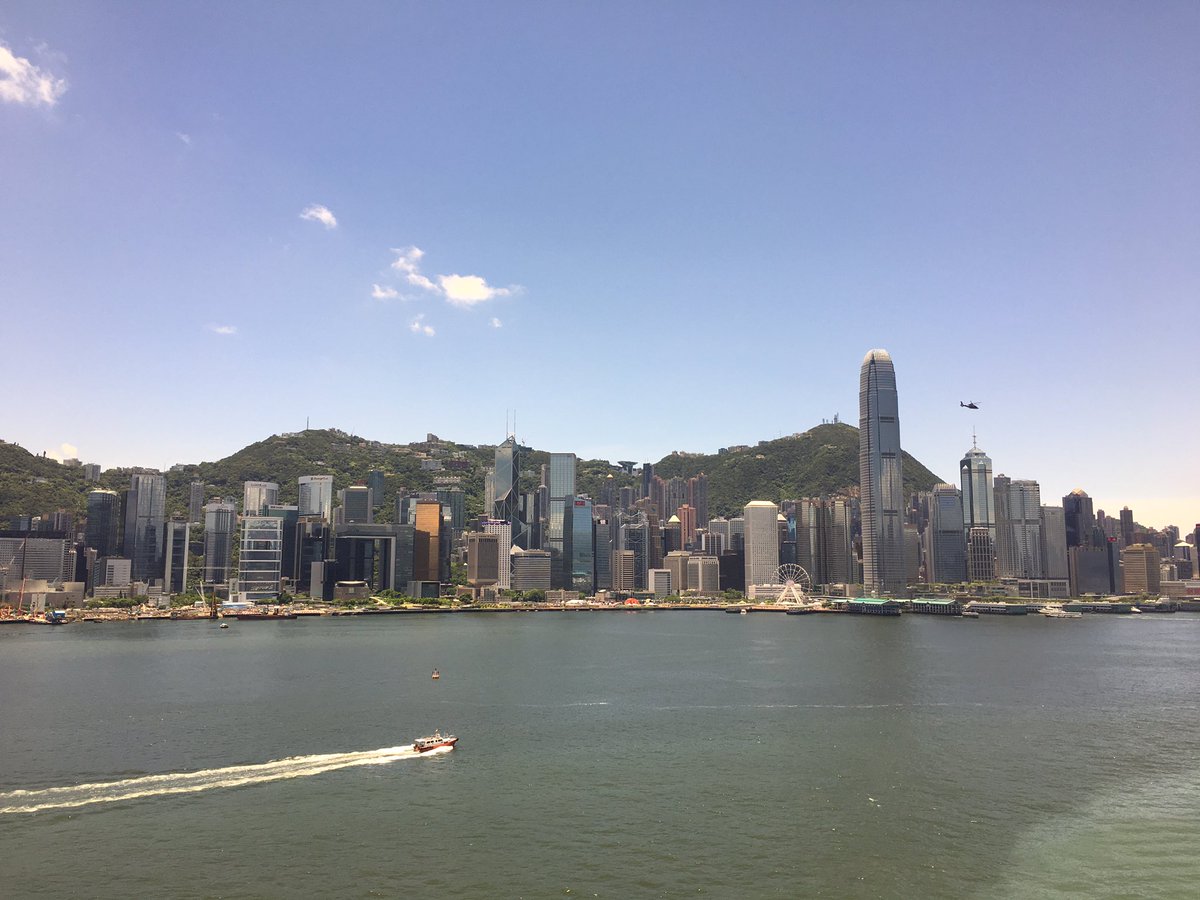 What a lovely day today in #HongKong!
