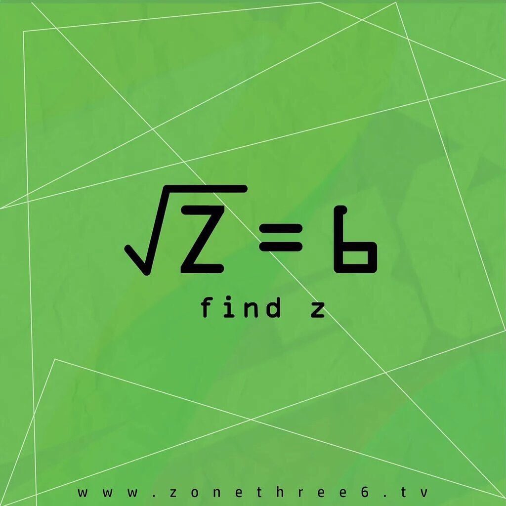 Ben_11_Carter's tweet image. The root of Z gives you 6 ... #FindZ