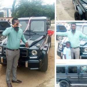 9jaGallery's tweet photo. Extravagance: Man receives G-Wagon from woman as apology https://t.co/asfTevUB59 https://t.co/SbVV7dGoCT