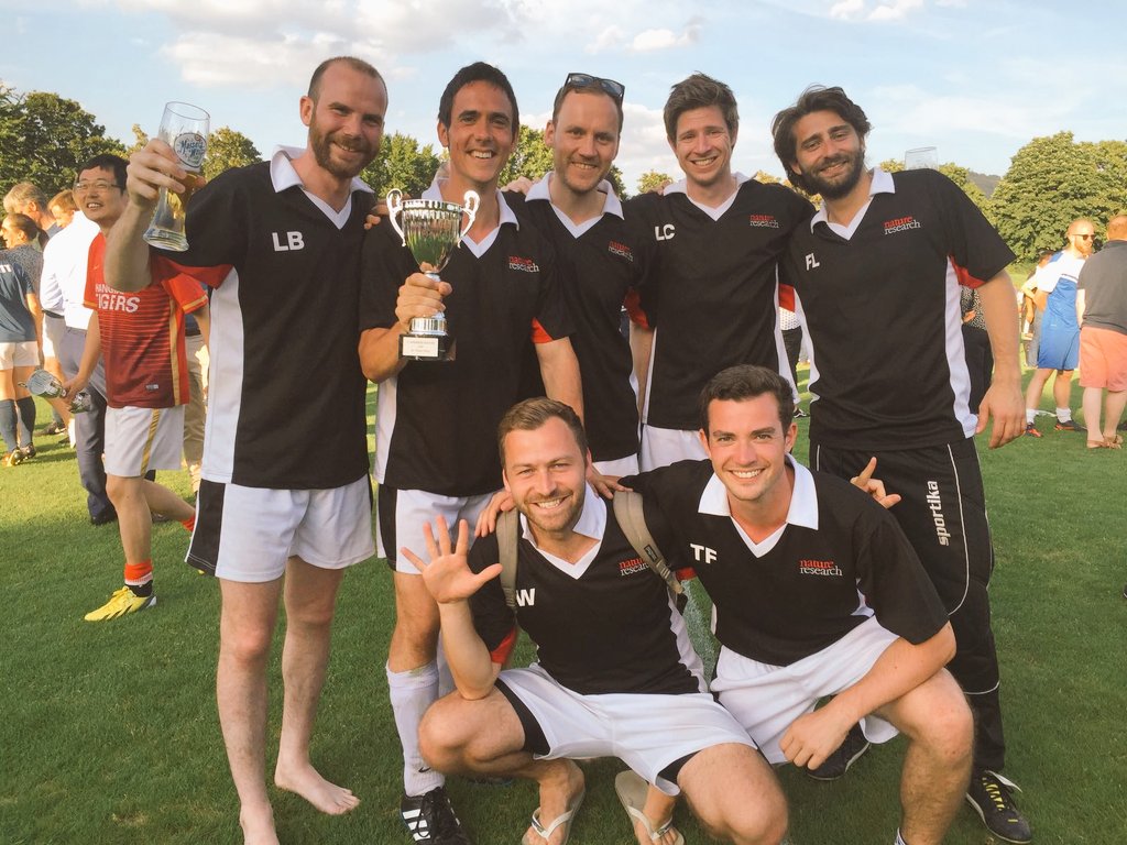 tbfaust's tweet photo. #NatureCalls finish in 6th place overall in the @SpringerNature #SNCup. https://t.co/qYnFYIF3l1