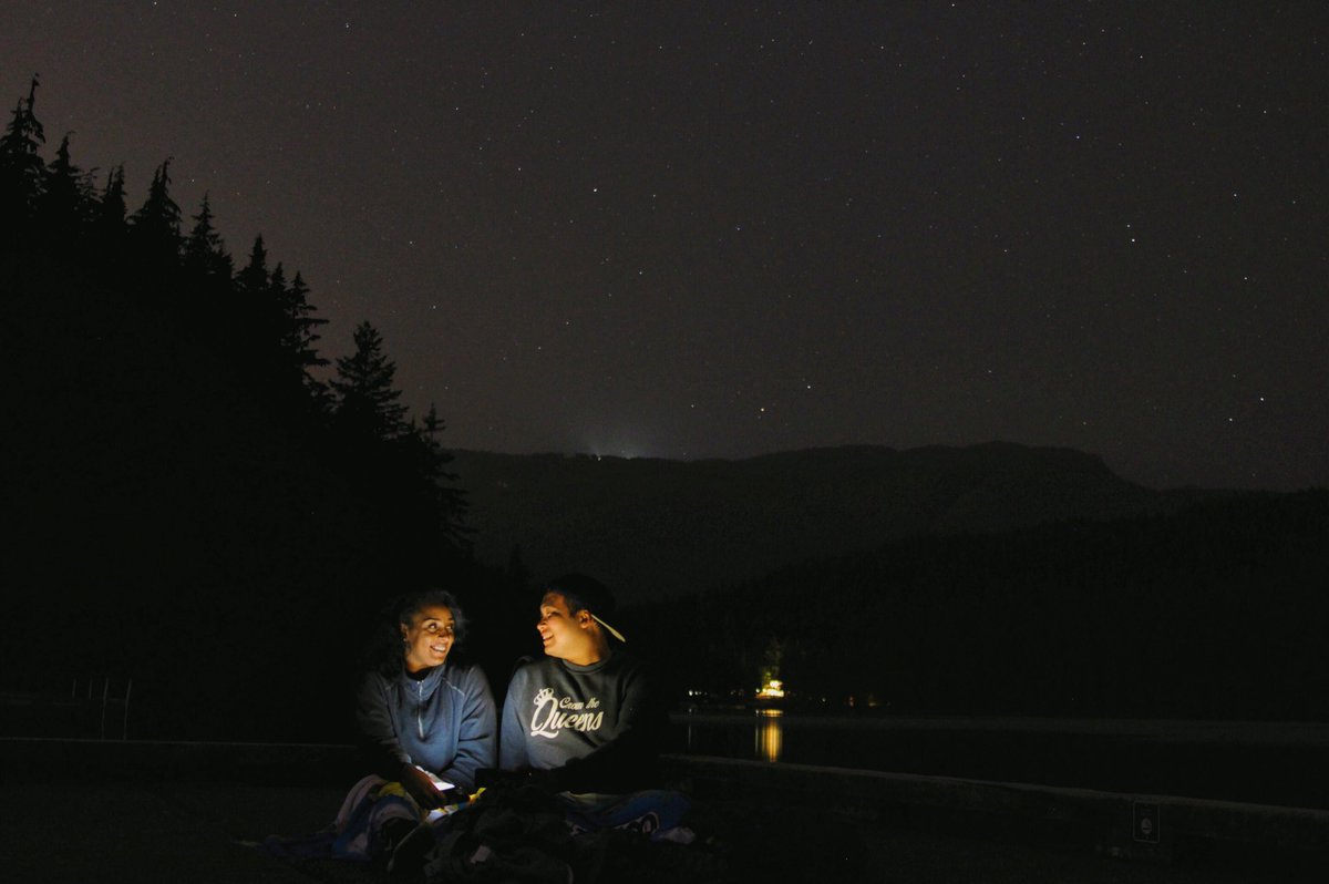 PeterJunLim's tweet image. Summer night under the stars in Canada with @JessaBelleeee 🌲🌌