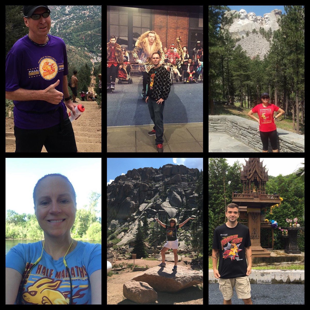 runpfm's tweet image. Pikes Peak, Mt Rushmore, Thailand...Sparky's been everywhere this summer! Where have you taken him?!