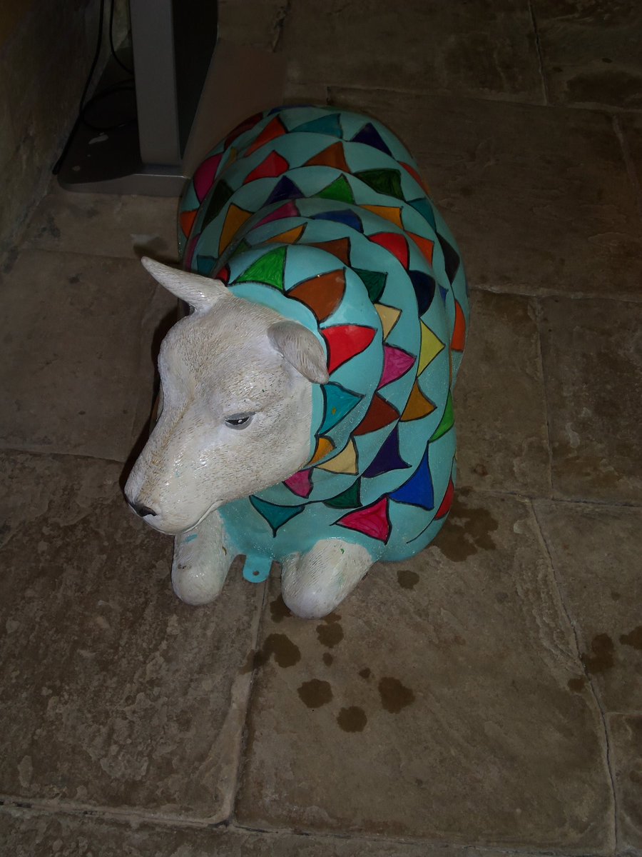 The latest member of our Team - Doris the sheep! <a href="/WrexhamSheep/">The Wrexham Sheep</a>