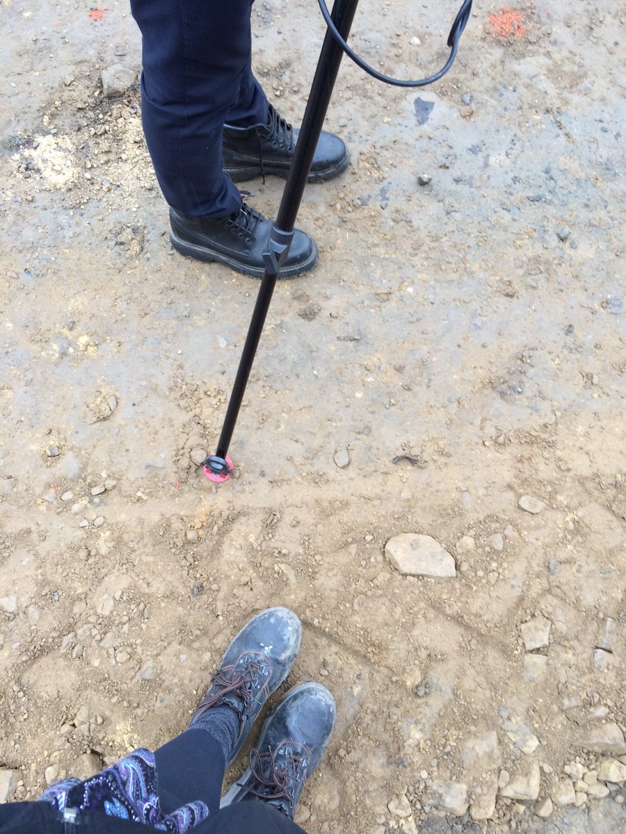 CarolynEden's tweet image. All the showbiz glamour today filming with @MarkLevine7 for #OnTheAire @madeinleeds #steeltoecaps  #lightdrizzle