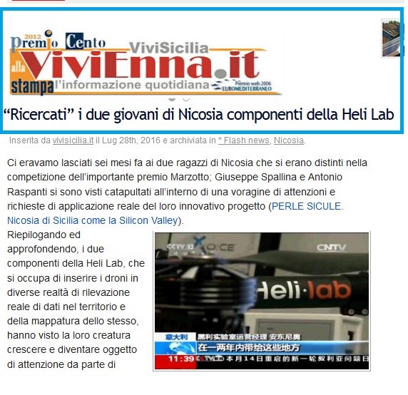 HeliLab_Droni's tweet photo. 2 Ricercati in #HeliLab :) ? @vivisicilia_it @vivisicilia @vivienna #vivienna @greca_dina 
https://t.co/mPfu9dvkDY https://t.co/chkz1pvQoW