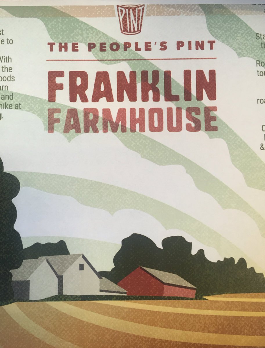 <a href="/thepeoplespint/">The People's Pint</a> really came through with an amazing Franklin Farmhouse ale! Rolling out @ Friday camping field #d2r2