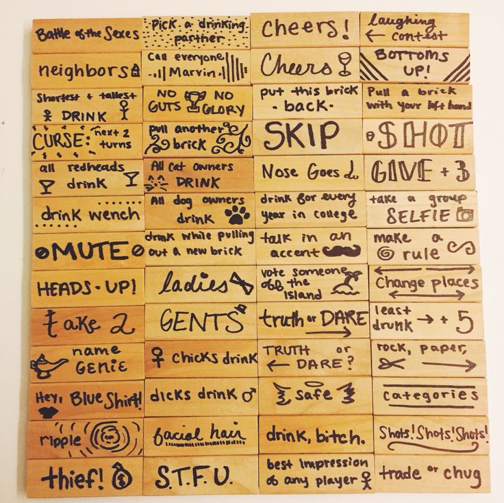 BackpackerCrawl's tweet image. Transform your Jenga into a crazy drinking game #jenga #drink #games #drunk #party