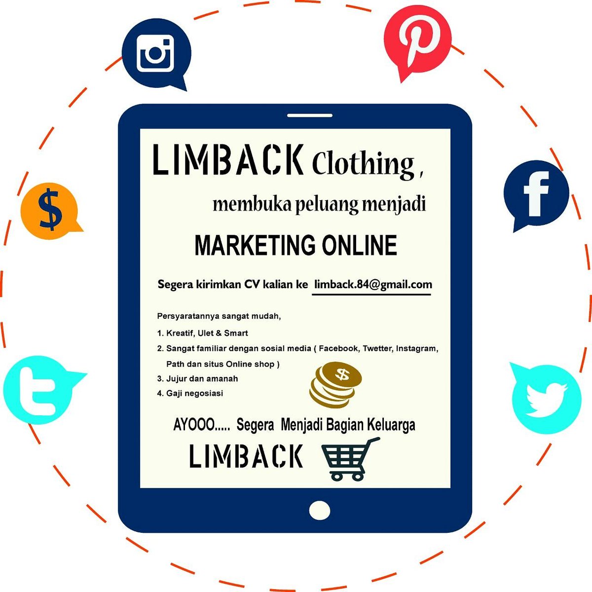 klo bisa yg berdomisili di daerah Cileduk dan sekitarnyaa...