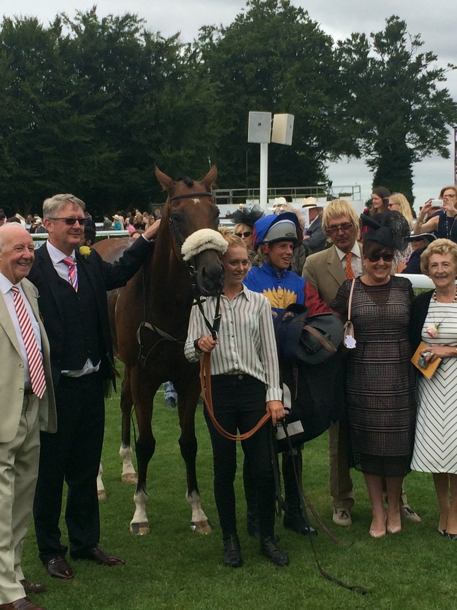 Congratulations to <a href="/1izzytaylor/">Izzy Taylor</a> on board Alketios on winning our #magnoliacup #GloriousGoodwood