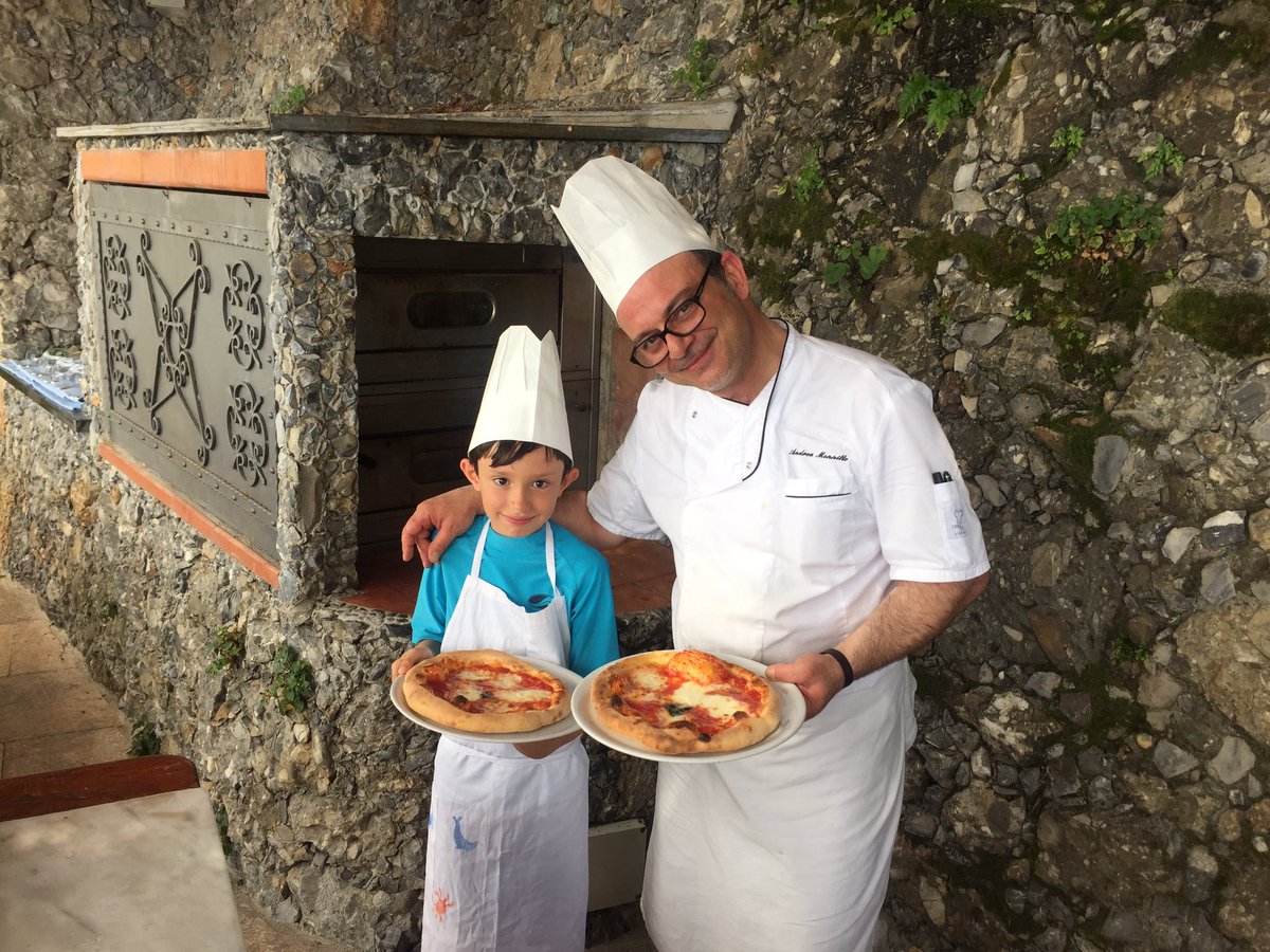 msavino's tweet photo. Thank you to the @hotelsplendido for the great pizza making class for my son! https://t.co/013Z3vK5XS