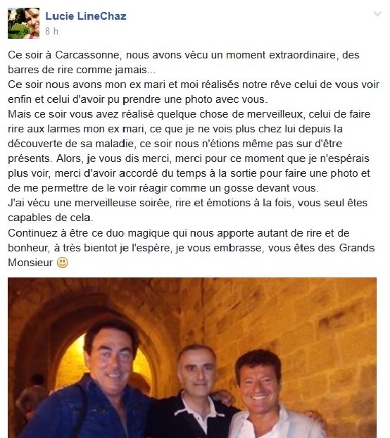 LucieCarca's tweet photo. @ericcarriereoff @FrancisGinibre en espérant que vous lirez ce texte référence à ce merveilleux moment passé hier :) https://t.co/5tfaLv7Ayc