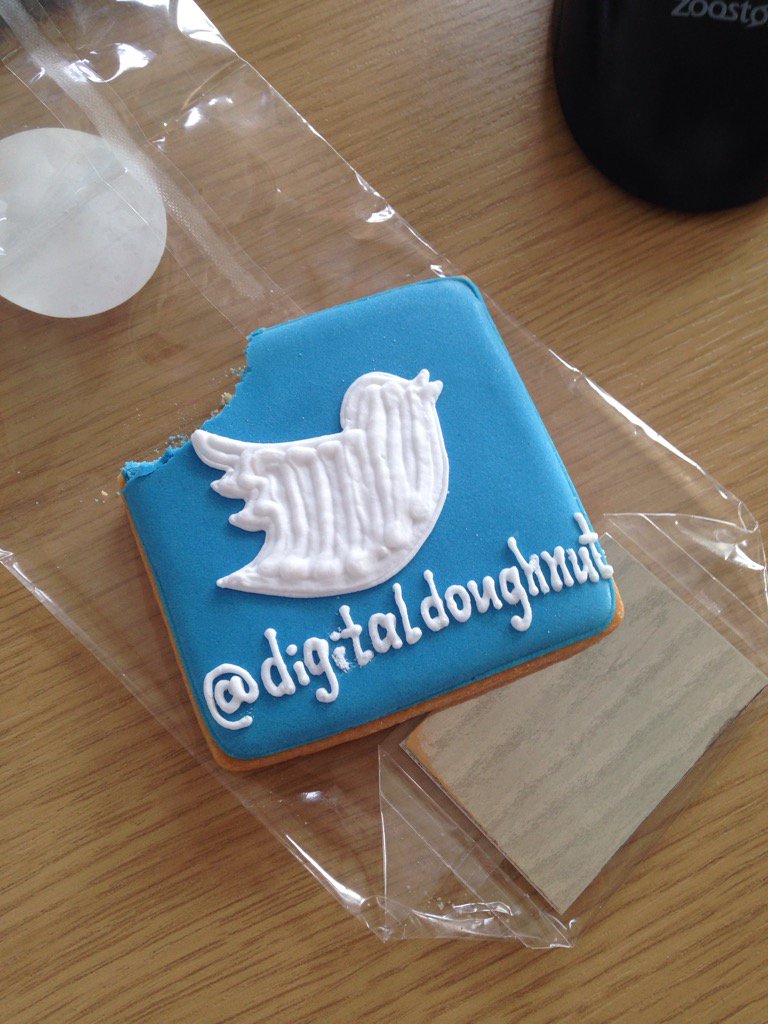Digitaldoughnut's tweet photo. Love our cute biscuit from @SmartFocusWorld we couldn't resist!! #SmartContentLaunch https://t.co/73L0LPFggq