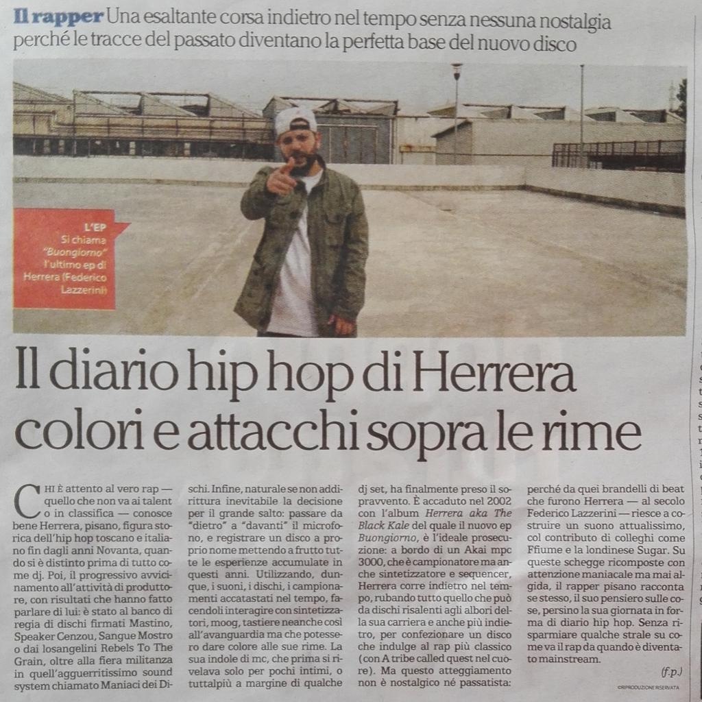 realdjherrera's tweet photo. #BuongiornoEP  su #LaRepubblica https://t.co/YPgC2N6K3L