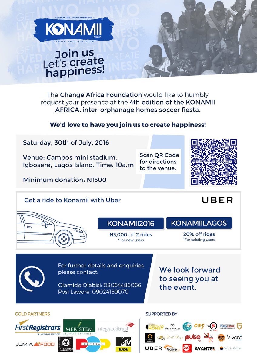 MeristemNigeria's tweet image. We're proud to be a part of this year's Charity Inter-orphanage home Soccer Fiesta - #konamii2016. Don't miss it!