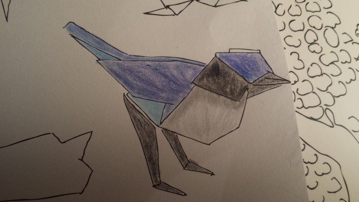 nathud2's tweet photo. @hamishl bluejay #colouringformindfulness https://t.co/VPyf5M8RPo