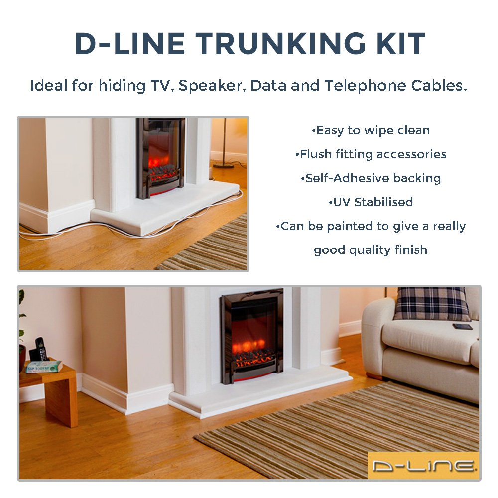 TradeworksTV's tweet image. D-Line Trunking Kits! Perfect for hiding cables. Full kits from £14.95 #Dline #cablecover ow.ly/97Ru302Gx1Y