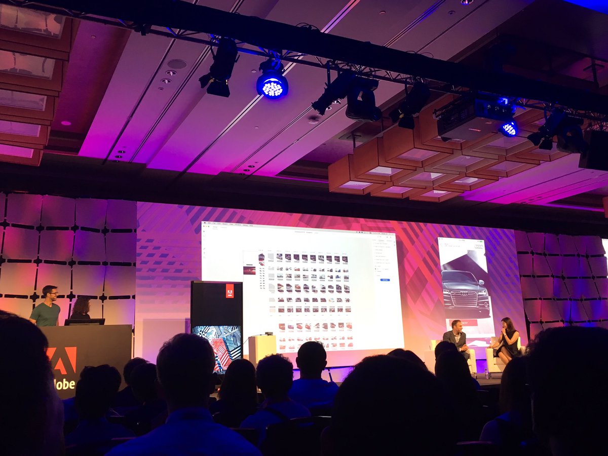 KellyYPL's tweet photo. Build an app within minutes. Impressive~ #AEMXD #AdobeSymp @billionbricks https://t.co/MnsChml0po