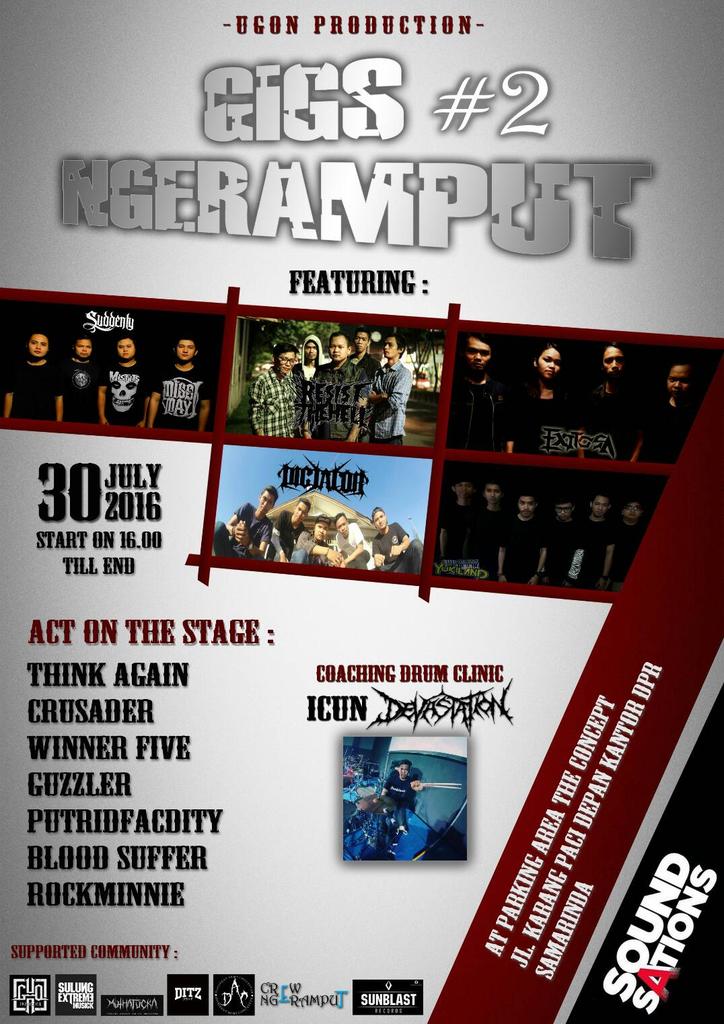 Yg malam minggu nya bete pada gada tujuan nih acara recomended banget deh buat kalian🍻🎉