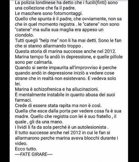 papershiver's tweet photo. #savemariajoyce 
{Non l'ho scritta io ma mi sono permessa di salvarla per farla passare}

#rt e diffondete https://t.co/YTT7R99Bde