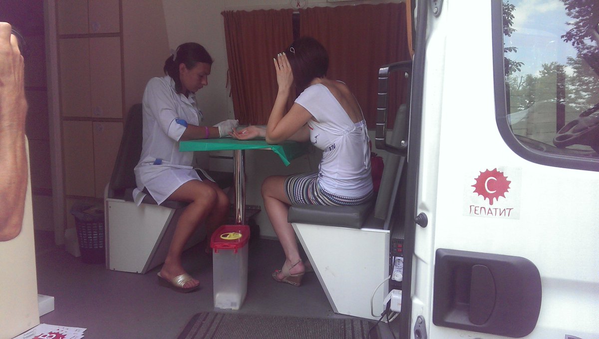 Tetiana Deshko (@tdeshko) on Twitter photo #WorldHepDay  <a href="/theaidsalliance/">themintogroup</a> <a href="/allianceforph/">AlliancePublicHealth</a>  Rapid testing for HepC underway in Kyiv, Ukraine #WorldHepDay  <a href="/theaidsalliance/">themintogroup</a> <a href="/allianceforph/">AlliancePublicHealth</a>  Rapid testing for HepC underway in Kyiv, Ukraine