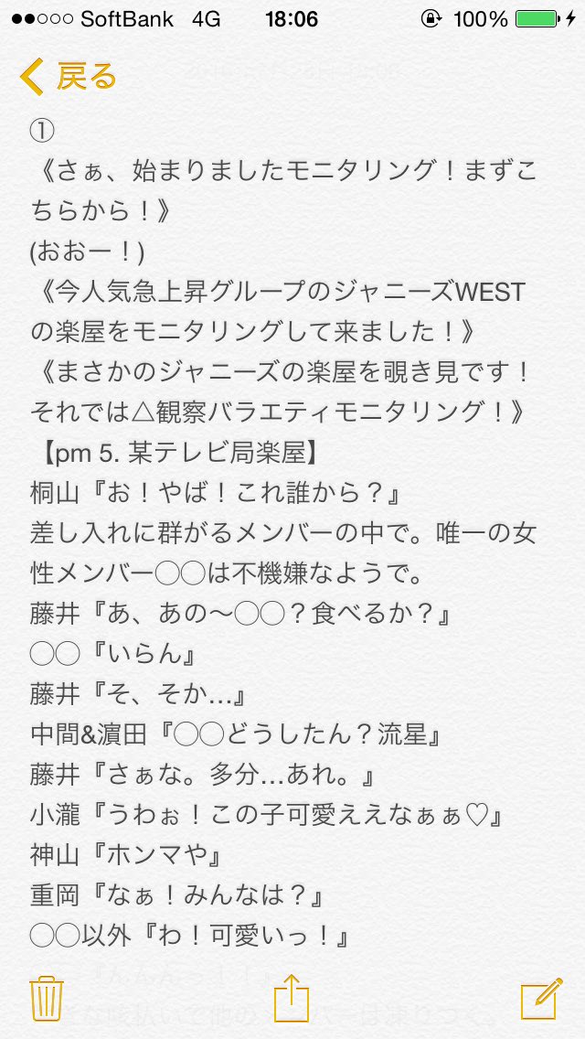 Japan Image ジャニーズ West 妄想 小説 激 しめ