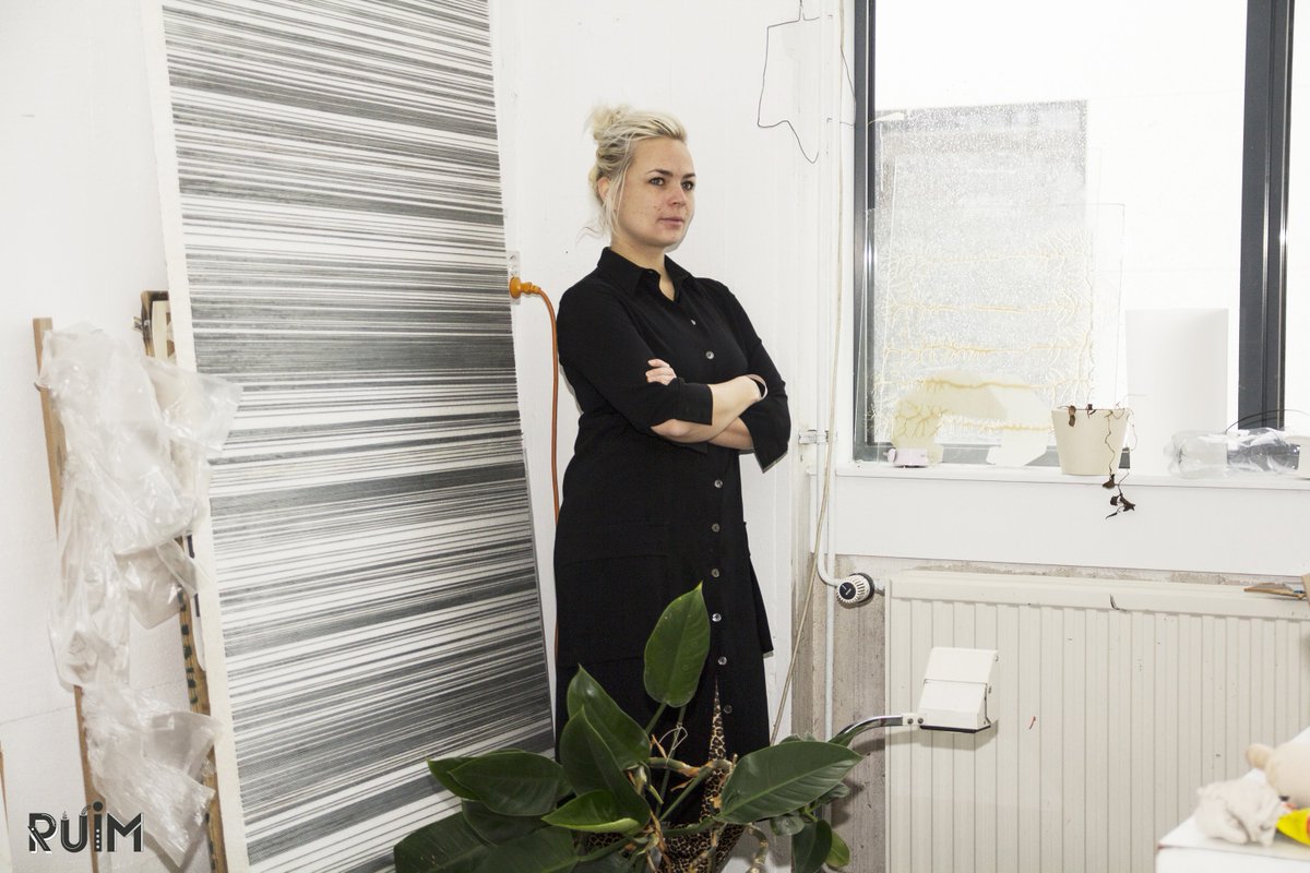 RuimDenBosch's tweet photo. #tbt RUIMdenkers&amp;doeners #5: Dineke van Oosten #visualartist #VortPlatform #Kunstbingo > https://t.co/nM3TuTZTAb https://t.co/hmgTpEhjAJ