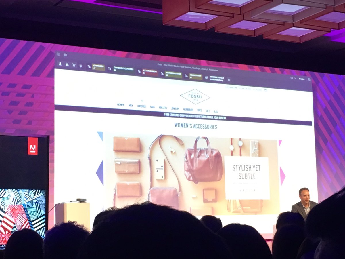 KellyYPL's tweet photo. Twitter Handle sells things!  #AdobeSymp #PersonalityAI @billionbricks https://t.co/Pc4lcaG8Yi