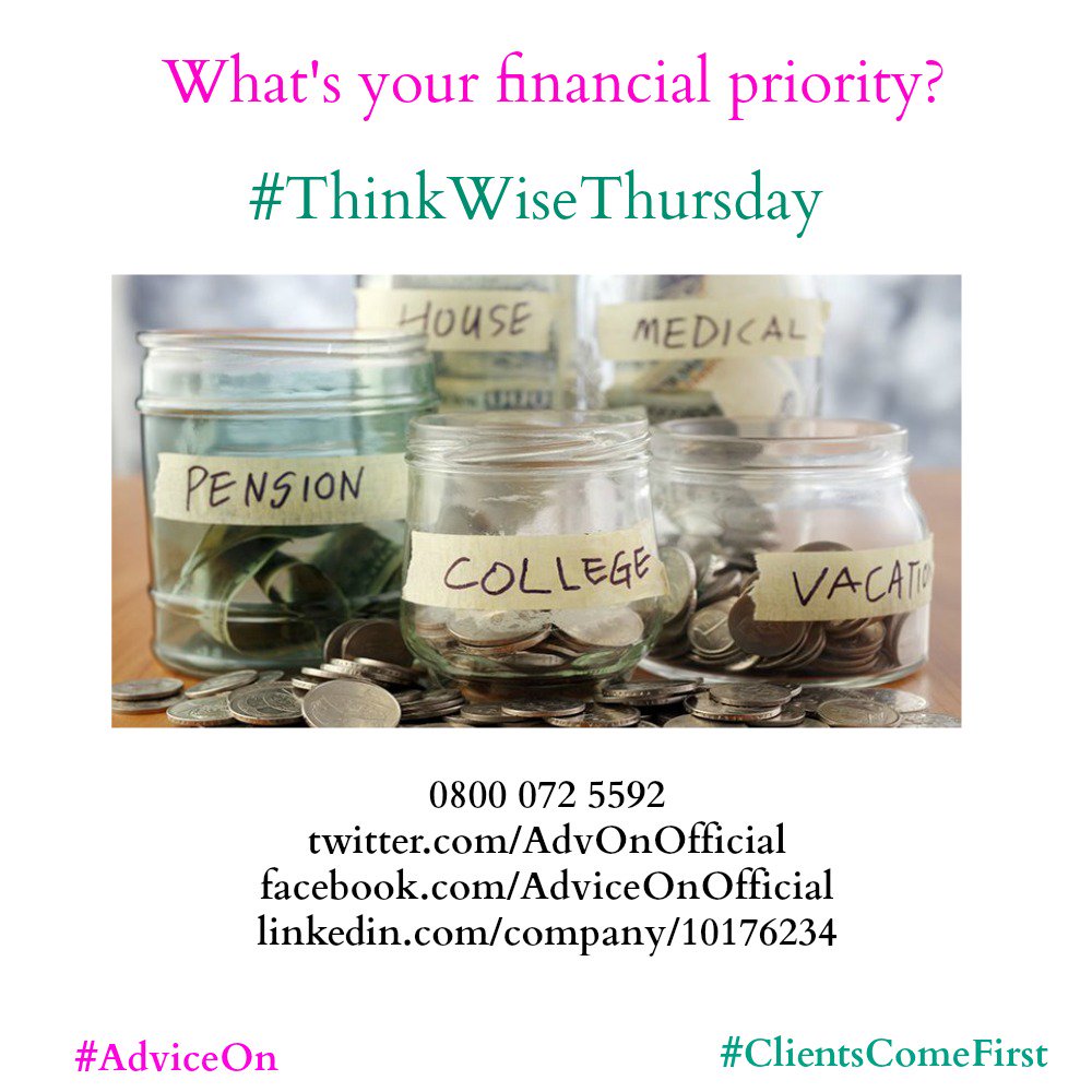 adviceonltc's tweet photo. #ad If you're struggling to prioritise your savings, look no further! #AdviceOn #ThinkWiseThursday #Lichfield https://t.co/uRyjtZIMMc