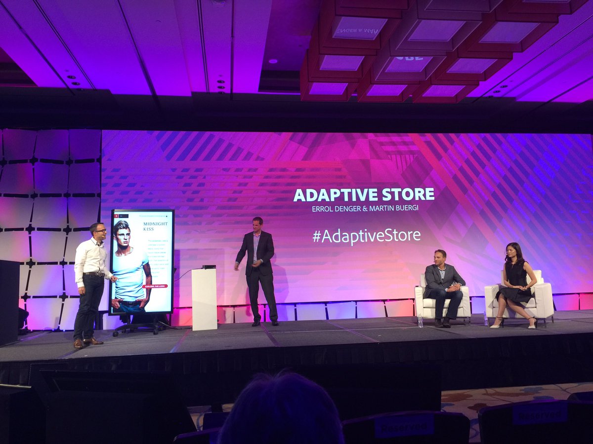 mattvermeulen's tweet photo. Body scan with Kinect and virtual cloths fitting on screen #adaptivestore #AdobeSymp @billionbricks https://t.co/peO7nBwPgX