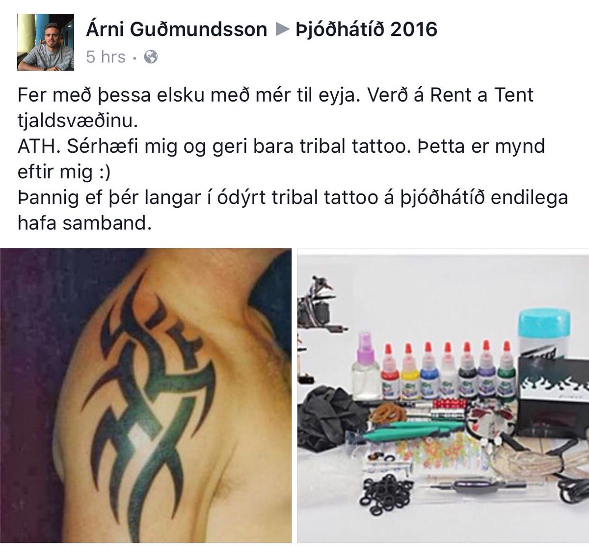 Kári Þrastarson tweet media
