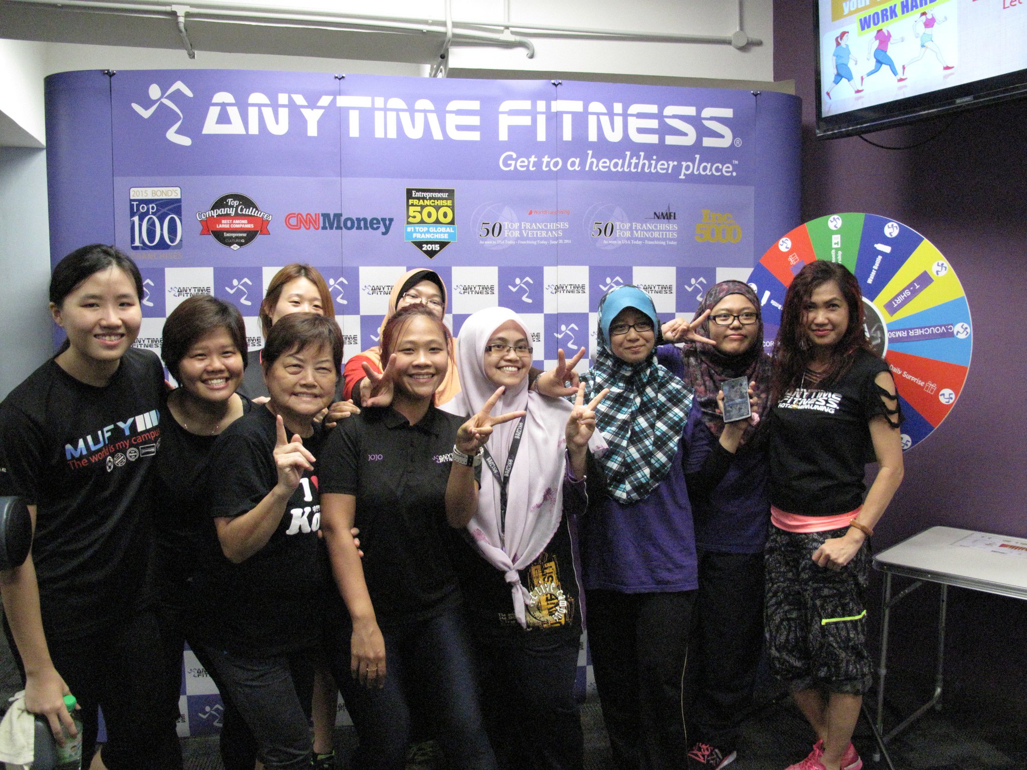 Anytime Fitness My On Twitter Yesterday At The Anytime Fitness Kota Kemuning Hari Raya Open House Celebration