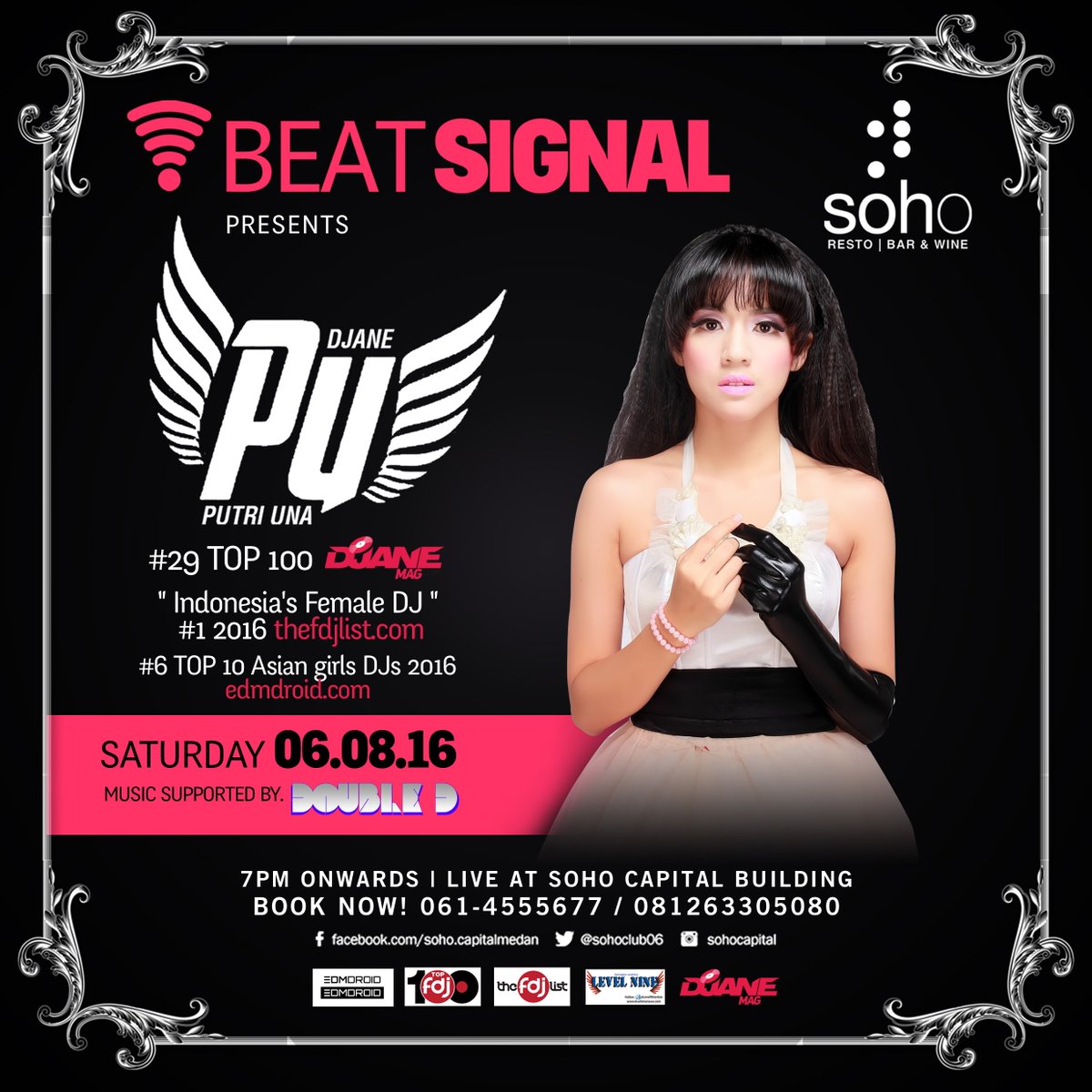 putri una at SOHO, saturday 6 august 2016