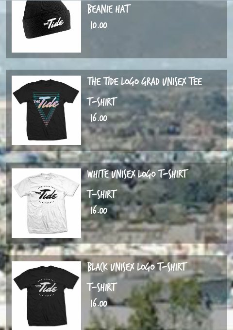 TheTideMania's tweet photo. Check the official merch. of @TheTide . #TideNewMerch
https://t.co/hqAuKfPTDM https://t.co/LbA8bxt6z6