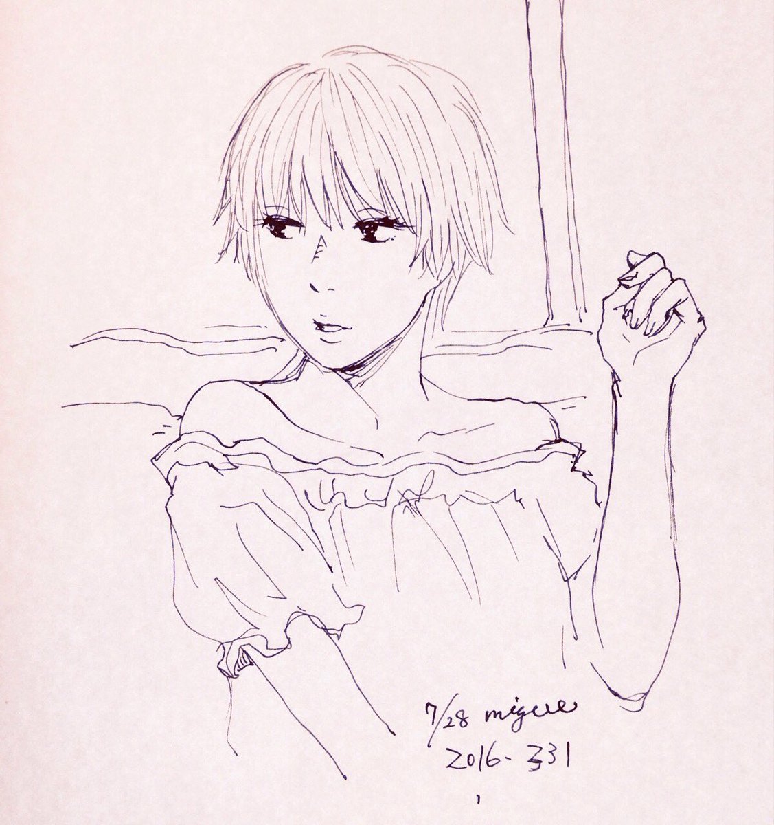 今日の5分スケッチ
Today's 5 minutes sketch

2016年-331枚目

#5分スケッチ
#5minutessketch

 Cute is world peace :) 