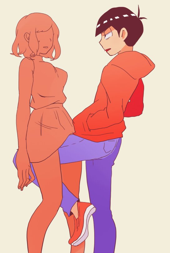 股ドンする長男 夢松 敬のイラスト