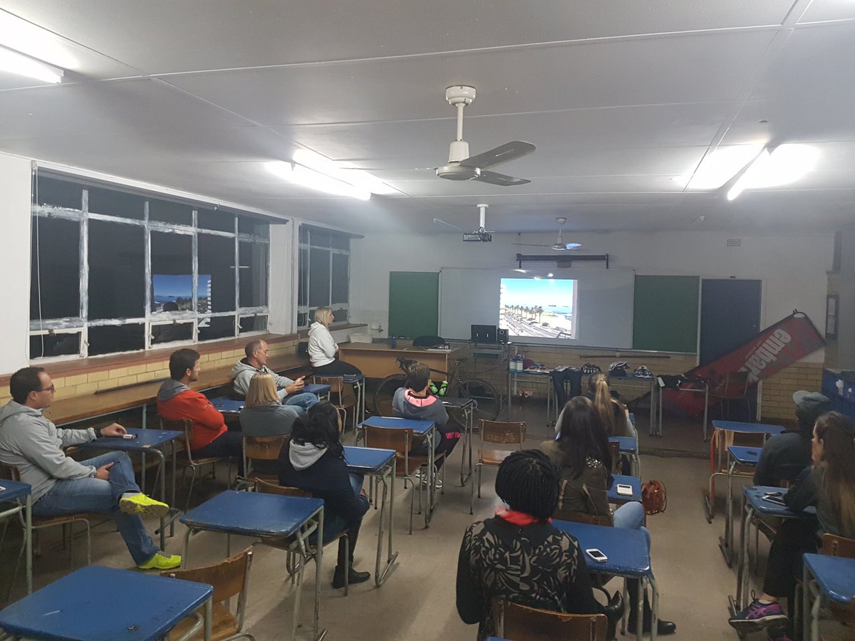 EmbarkTri's tweet photo. It's was back to school @IMSouthAfrica orientation jozi last night! #thatfirststep @SamSummerscales @Atlanticsteve https://t.co/JhiJypEPIZ