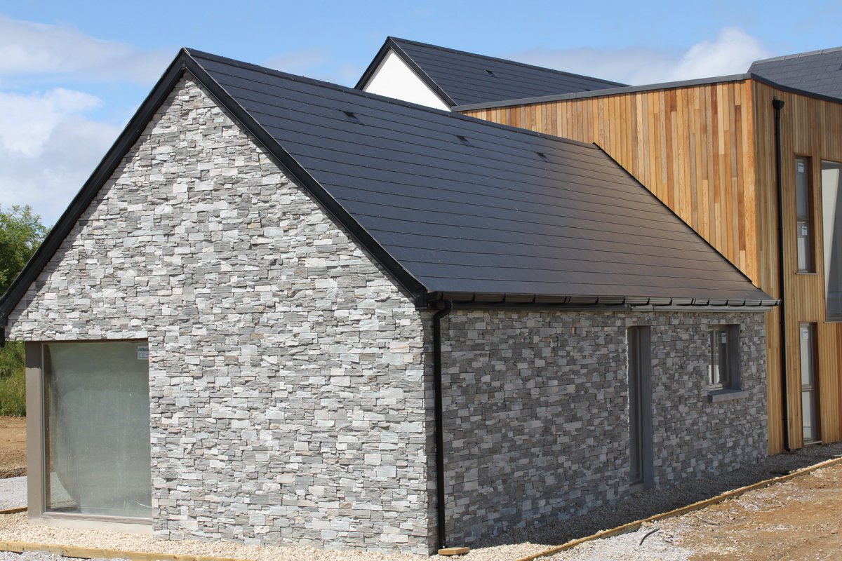 LBSproducts's tweet photo. Perfect harmony - #NordicStone #ZStone and wooden panel, working in harmony Co Cork. https://t.co/vvWTlR5i21 https://t.co/43t8NBEKsg