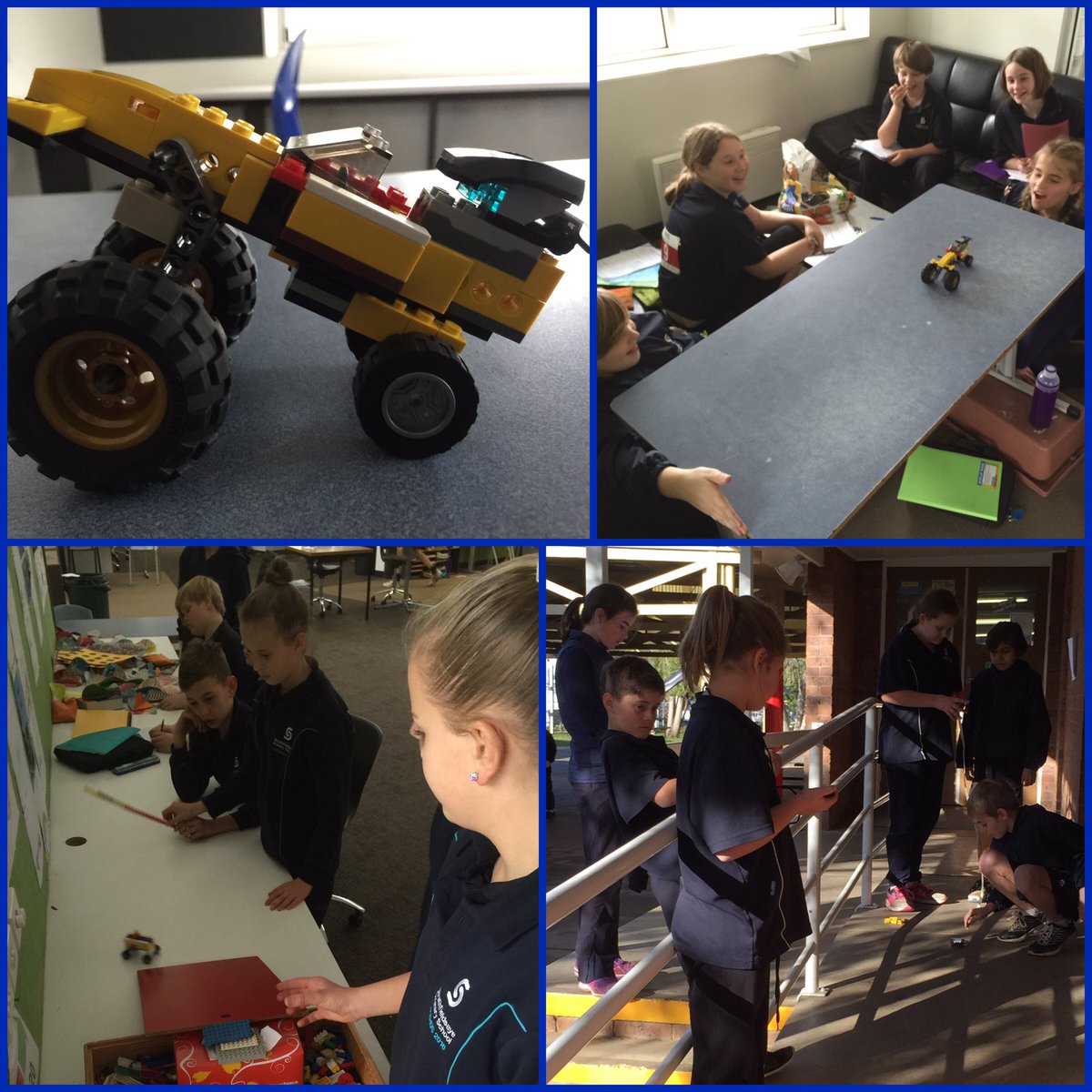 jeccawest's tweet photo. Build and test Lego push cart models today @StrathPS #inquiry #thisishowweroll #STEM https://t.co/ewyvrE1n1N