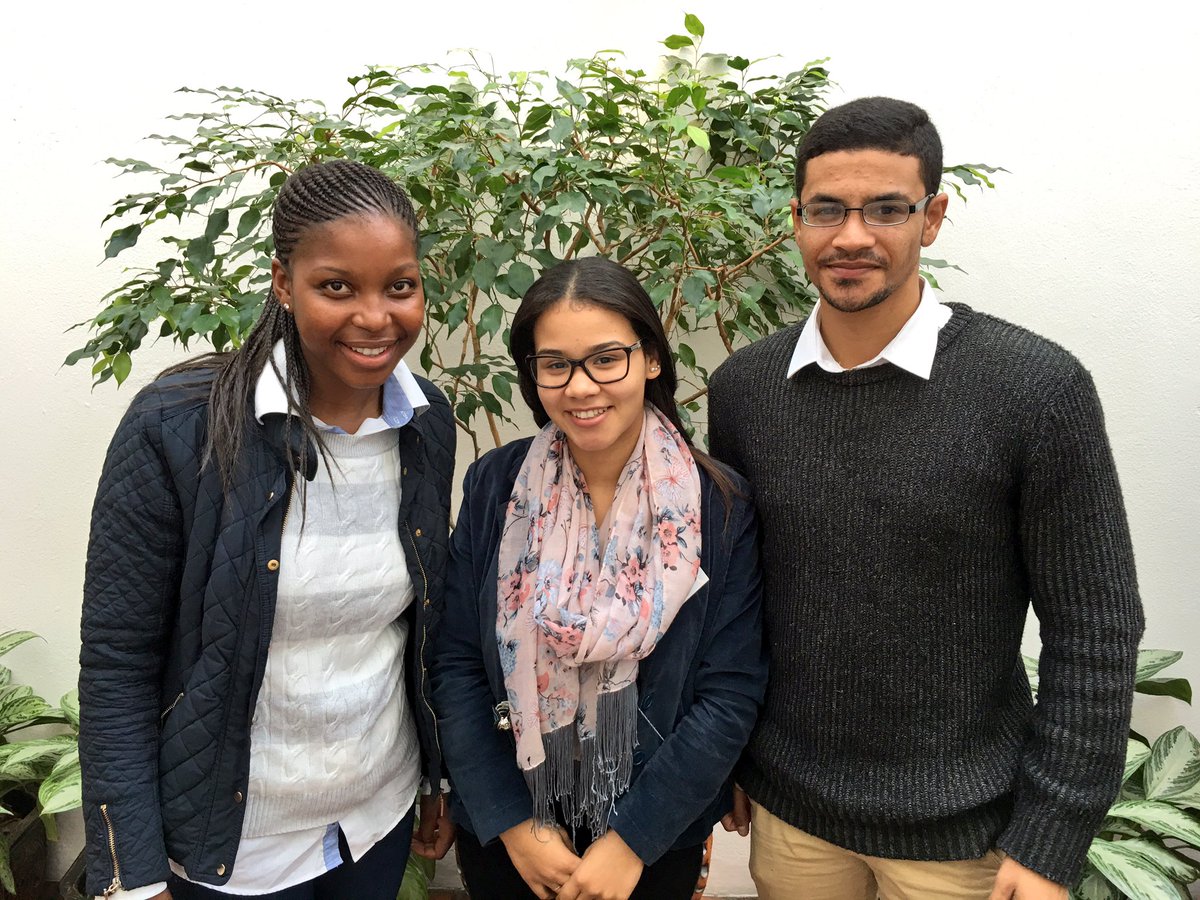 CapeWinemakersG's tweet photo. Meet our second-year Protégés: Mahalia, Kiara and Clayton #CWGProtegeProgramme #Protege10Yrs https://t.co/EAMOSXjV3o