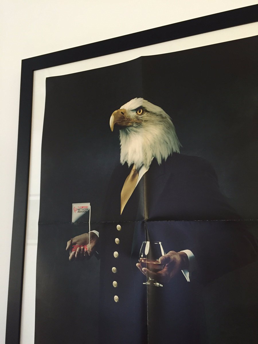 TheDrumNetwork's tweet photo. Where has your poster taken pride of place? Our DM piece for 2016's awards by @chapteragency #DrumNetwork #Awards https://t.co/X89Qy6fZqU