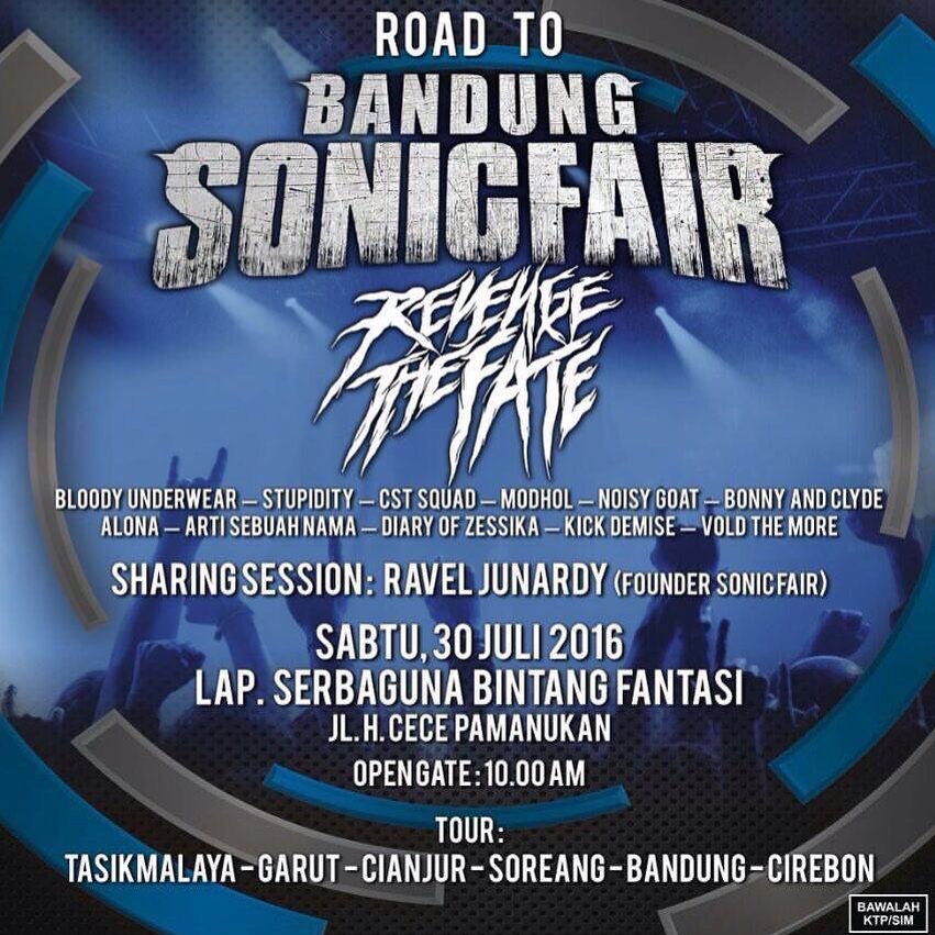 REVENGETHEFATE's tweet photo. Hallo Subang !!!!
Sampai Jumpa di Lap Serbaguna Bintang Fantasi,Sabtu ini Tgl 30-july-2016 .See Yesss \DC/ https://t.co/NbeOquSJBL