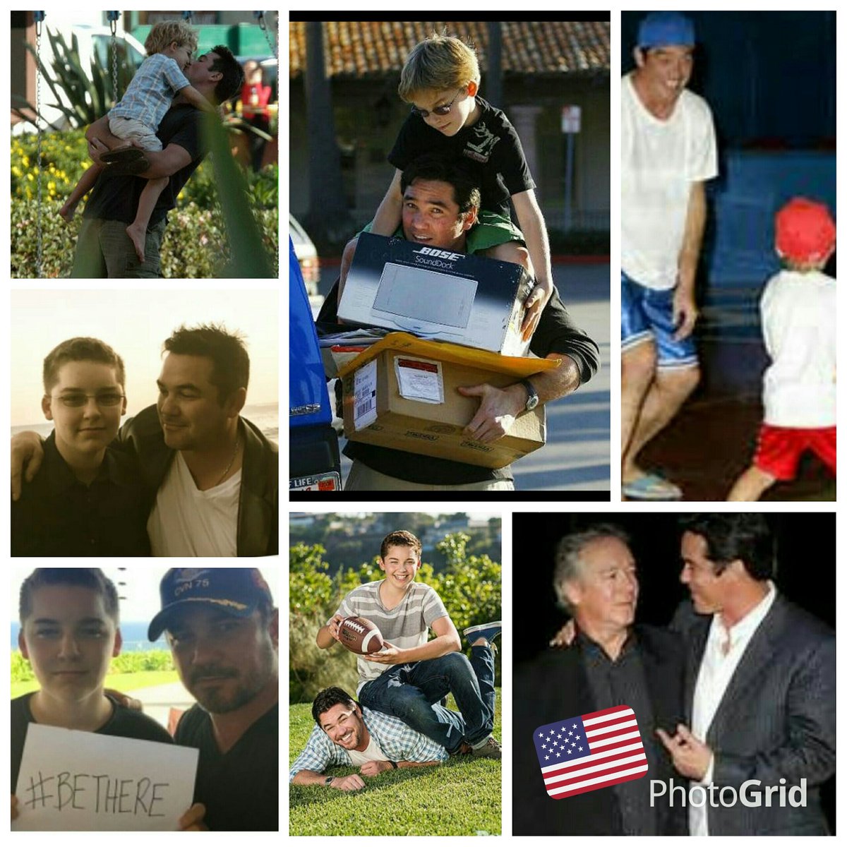 J9DC's tweet photo. @deancain #ThrowbackThursday #DevotedFather https://t.co/vcxbNMfWbI