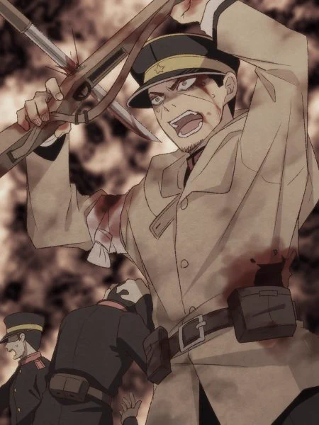 尾形表紙おめでとう！逆に月島軍曹を描きました。 