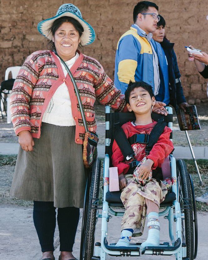CDVLifeMissions's tweet photo. This week in Cusco, Peru, José Antonio was one of 100 people to receive a wheelchair!
#CDVLifeMissions #CaminoDeVida https://t.co/ZUYZ972bIa
