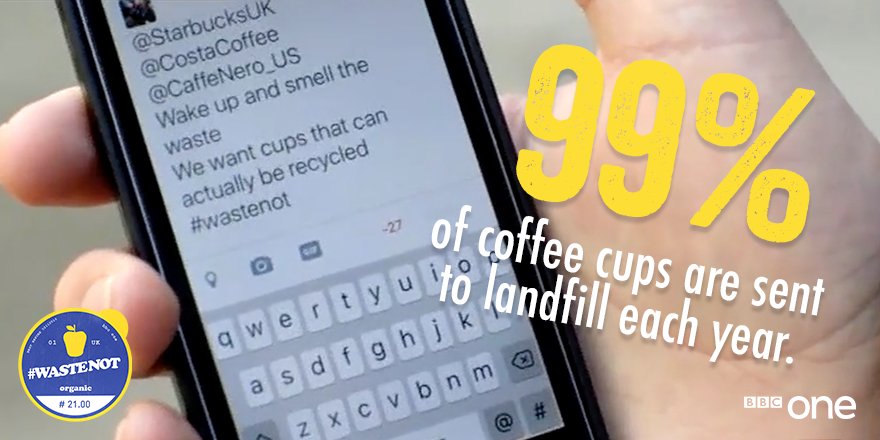 Who wants cups that can actually be recycled? #WarOnWaste #wastenot
