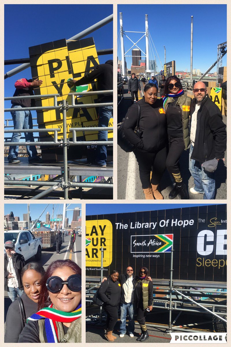 trudy_mackay's tweet photo. @PlayYourPartSA #LibraryOfHope build/up in progress #EducateSA #CEOSleepOut2016 #SAMustRise @Brand_SA @KayteeBM https://t.co/LJuBYhtTb9